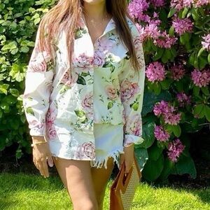 Floral Long Sleeve Blouse